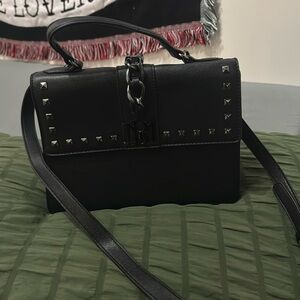 Black Studded Purse